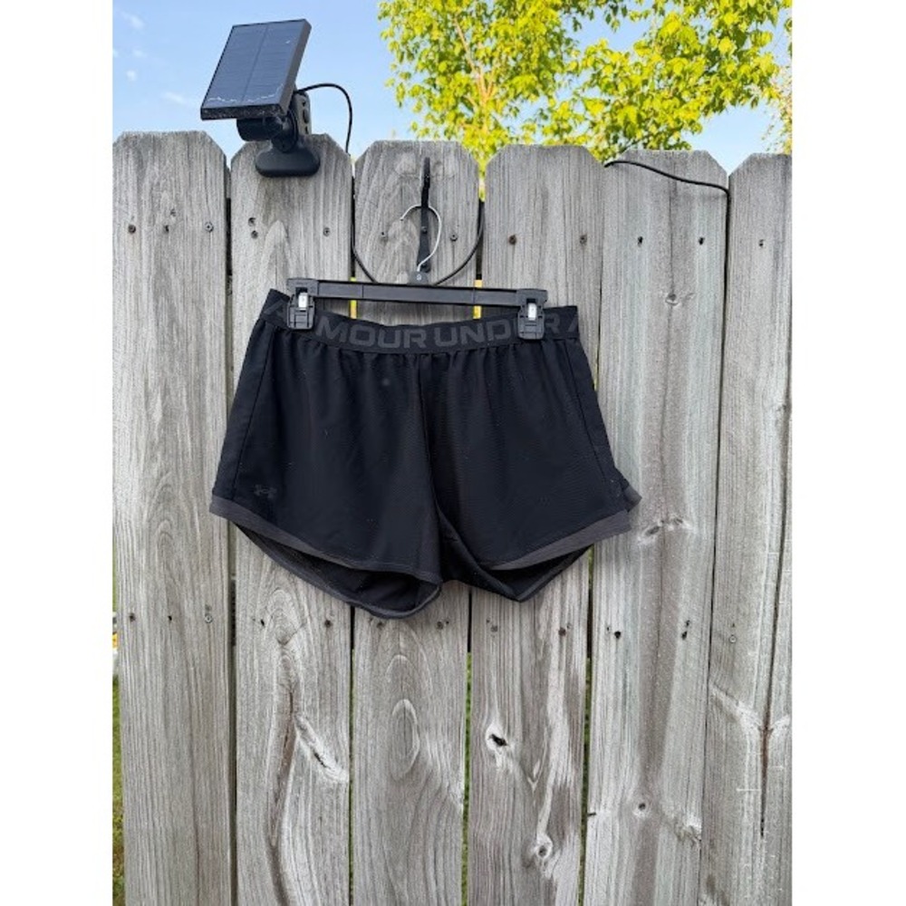 Under Armour Black Athletic Running Shorts
